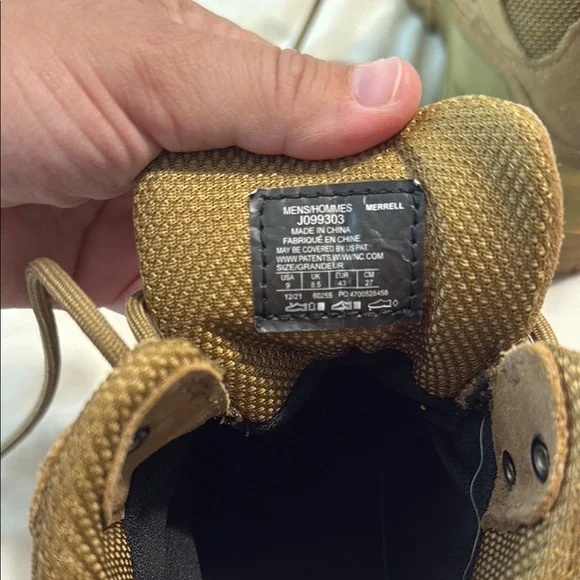 Merrell Strongfield 6in Waterproof Tactical Boots Size 9 - Picture 8 of 8